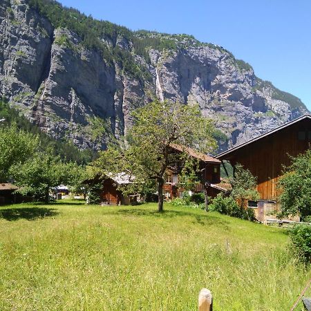 Ferien Cottage Flueehblueemli Stechelberg Exteriör bild