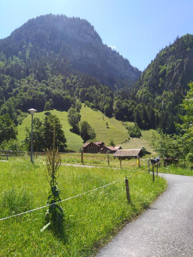 Ferien Cottage Flueehblueemli Stechelberg Exteriör bild