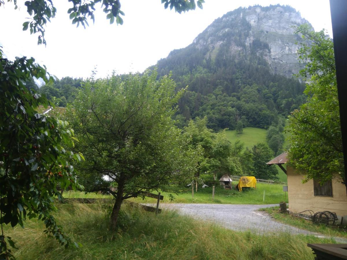 Ferien Cottage Flueehblueemli Stechelberg Exteriör bild